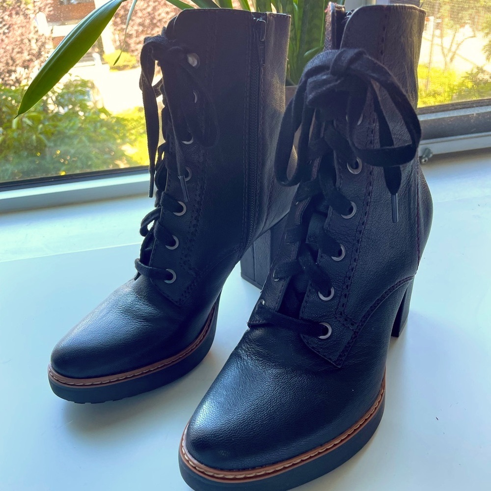 Naturalized Callie Lace-Up Boots